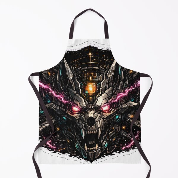 Item preview, Cyberpunk Mechanical Skull Processor Core Art designed and sold by RiteshCenter .