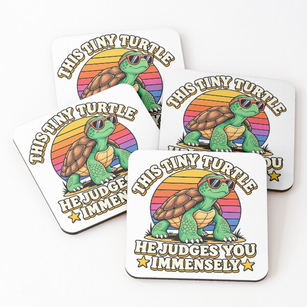 Item preview, this tiny turtle he judges you immensely designed and sold by KlingIssacs.