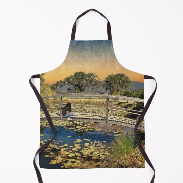 Item preview, TRANQUIL SCENE OF WALKING BRIDGE DONE IN MODERN PICTORIALISM STYLE designed and sold by Barbara Jean Photo Art And Design.