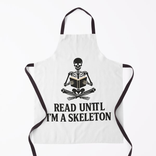 Item preview, Read Until I'm A Skeleton Funny Reading Quote Skeleton Bookworm Booktok Aesthetic designed and sold by raedattia.