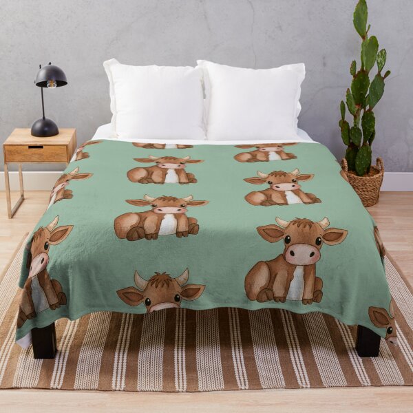 Item preview, Cute Watercolor Cow – Adorable Farm Animal designed and sold by KAM-KAM-STORE.