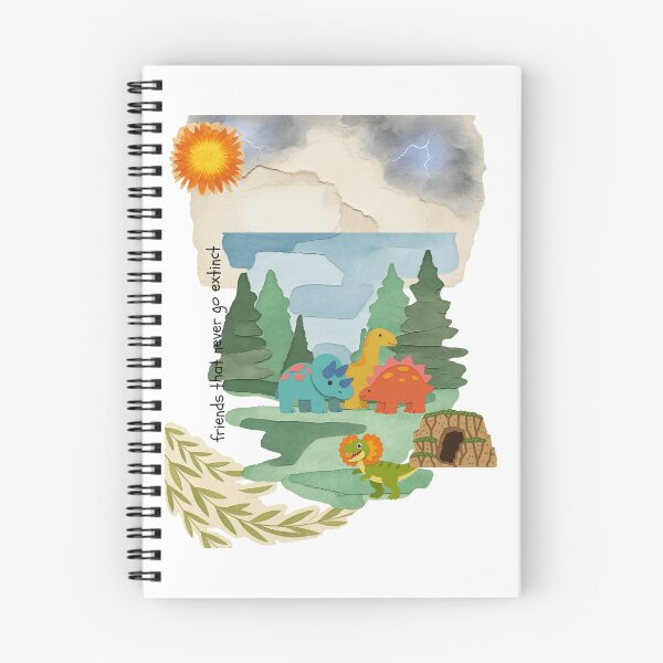 Item preview, Friends That Never Go Extinct Cute Dinosaur Art designed and sold by NourArtCorner.