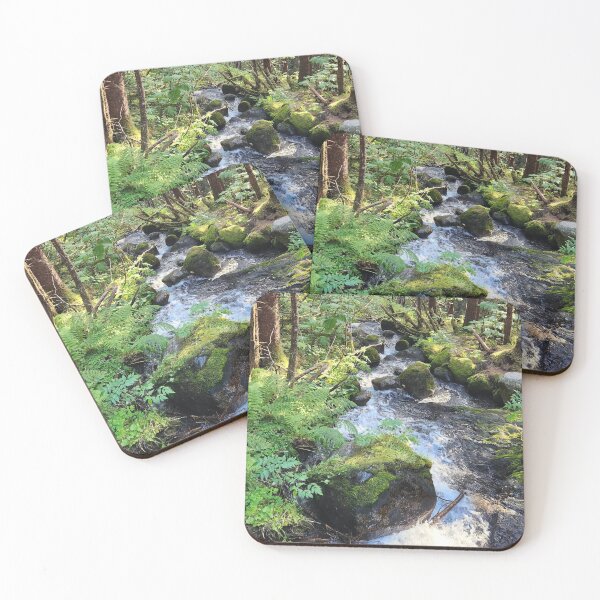 Item preview, Rocky Forest River on Alaskan Mountain designed and sold by TerraeVagus.