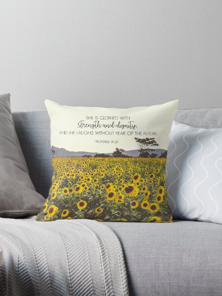 Item preview, Proverbs and Sunflowers designed and sold by move-mtns.