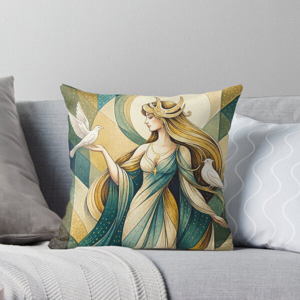 Item preview,  Rhiannon Goddess of Horses illustration. designed and sold by GalleryKauffeld.