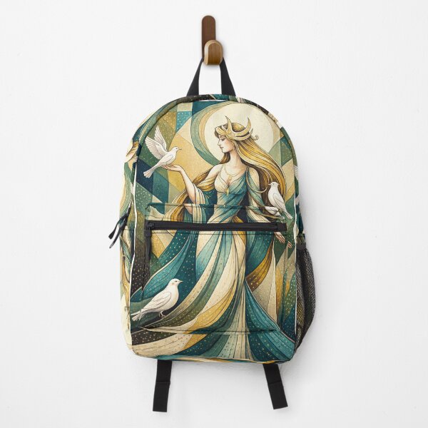 Item preview, Rhiannon Goddess of Horses illustration. designed and sold by GalleryKauffeld.