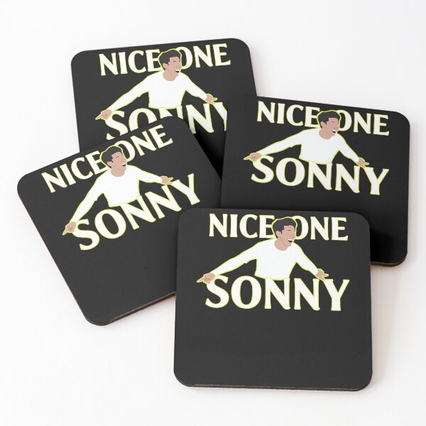 Item preview, Heung Min Son Nice One Sonny Tottenham Hotspur Football Celebration designed and sold by Simobch.