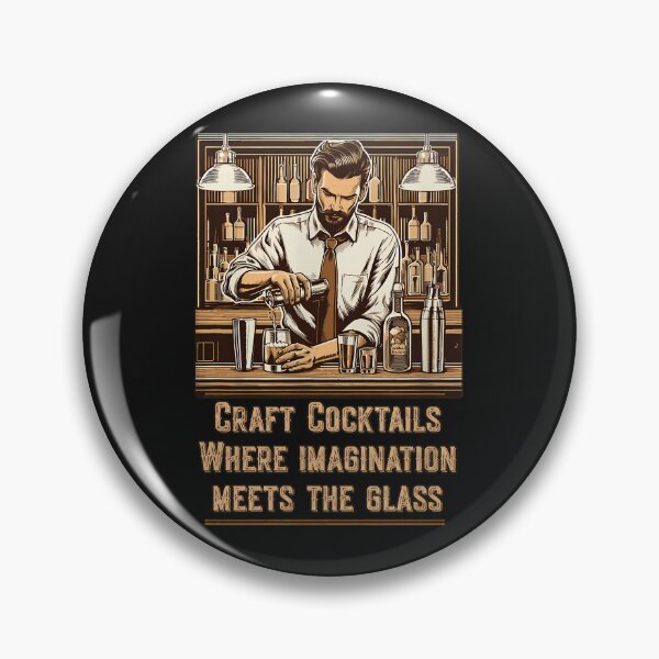 Item preview, Craft Cocktails Imagination Meets Glass Bartender designed and sold by lauvjdxks.