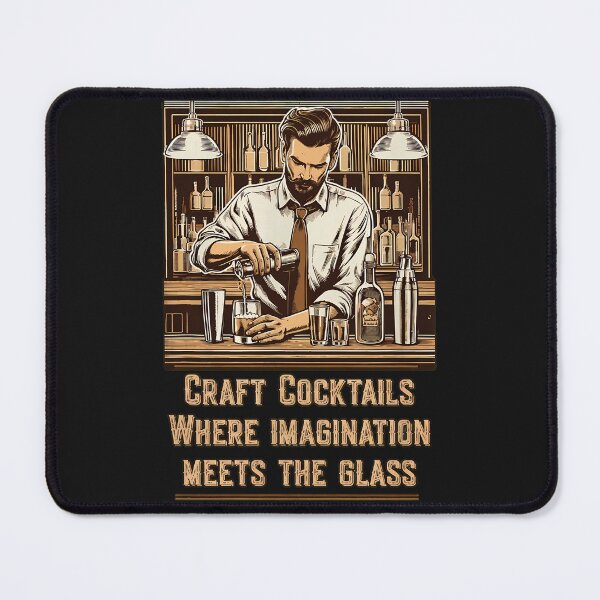Item preview, Craft Cocktails Imagination Meets Glass Bartender designed and sold by lauvjdxks.