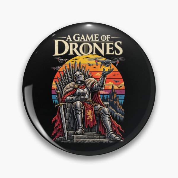 Item preview, A Game Of Drones Funny Knight Pilot Parody designed and sold by Lombardino.