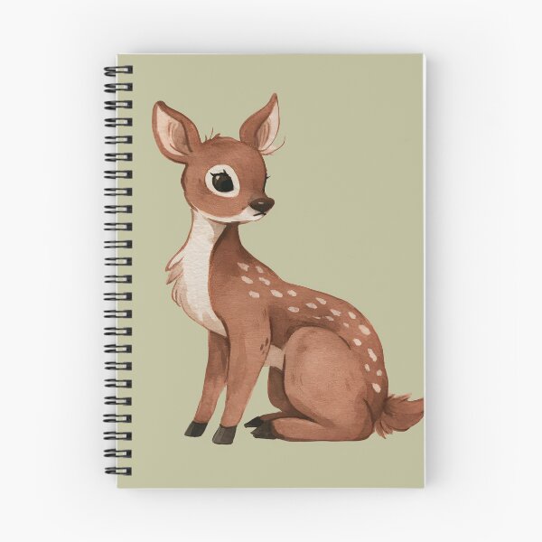 Item preview, Cute Watercolor Deer – Sweet Woodland Fawn designed and sold by KAM-KAM-STORE.