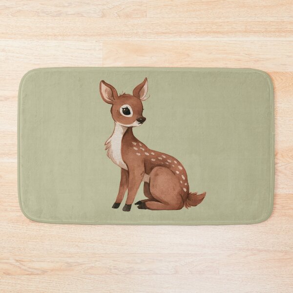 Item preview, Cute Watercolor Deer – Sweet Woodland Fawn designed and sold by KAM-KAM-STORE.