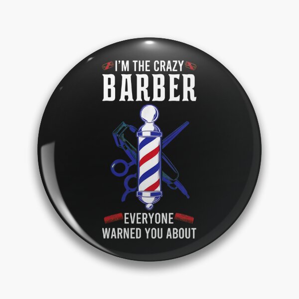 Item preview, Crazy Barber Funny Hairdresser Gift designed and sold by lauvjdxks.