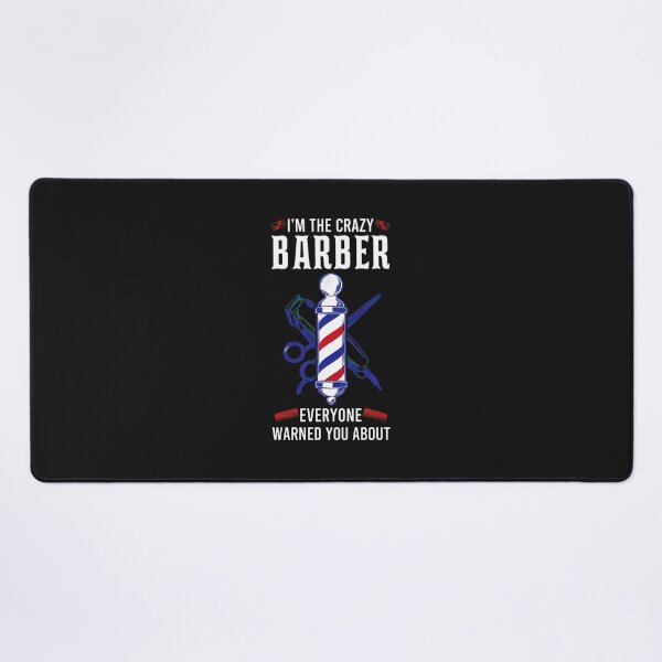 Item preview, Crazy Barber Funny Hairdresser Gift designed and sold by lauvjdxks.