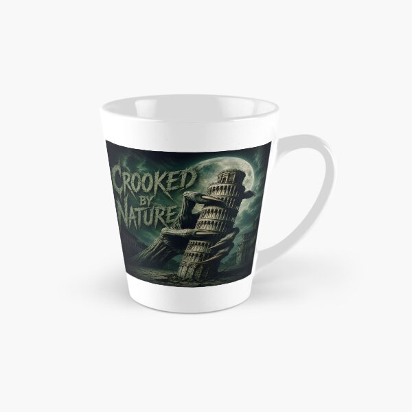 Item preview, Crooked by Nature - Horror Leaning Tower of Pisa Art designed and sold by HorrorWorldWeb.