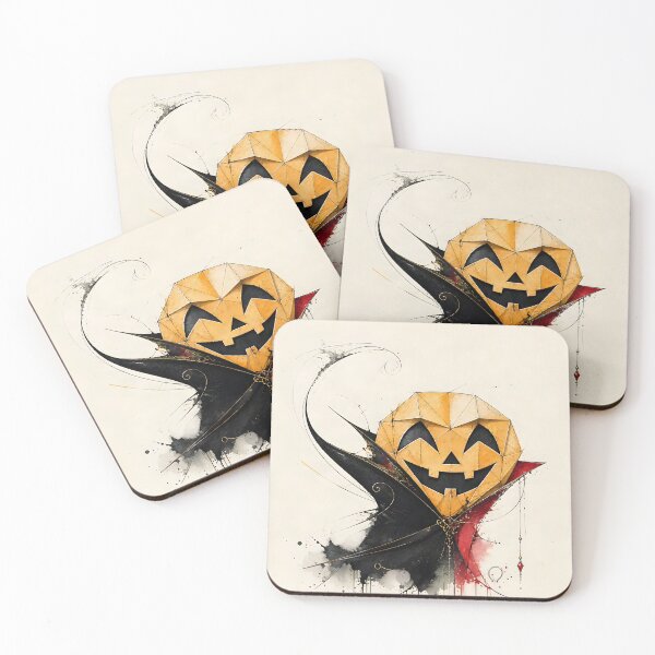 Item preview, Dracula Origami Emoticon Cute Crumpled Paper Halloween Art designed and sold by Marcu Ioachim.