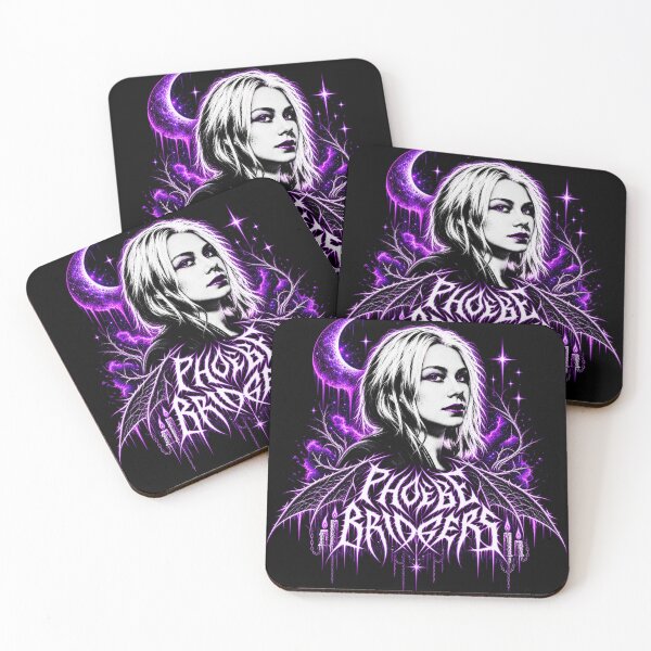 Item preview, Phoebe Bridgers Gothic Metal Portrait | Dark Alt Music Aesthetic designed and sold by Artify Works.