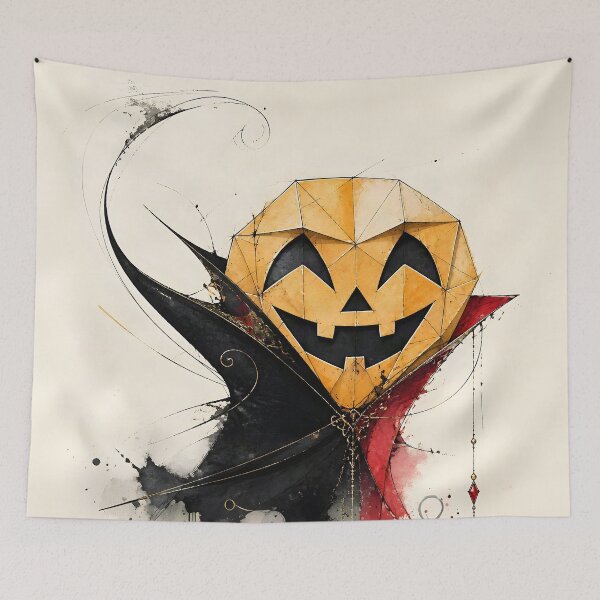 Item preview, Dracula Origami Emoticon Cute Crumpled Paper Halloween Art designed and sold by Marcu Ioachim.