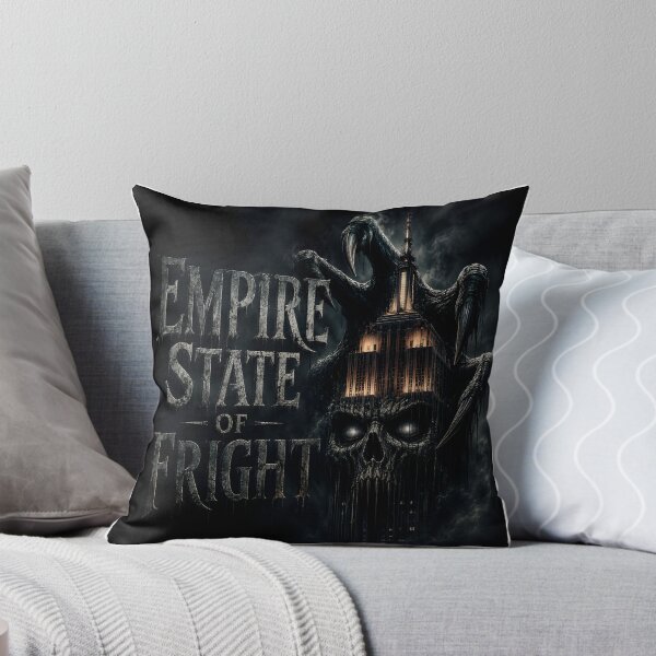 Artikelvorschau, Empire State of Fright – Horror-Totenkopf-Wolkenkratzer-Kunst in New York entworfen und verkauft von HorrorWorldWeb.