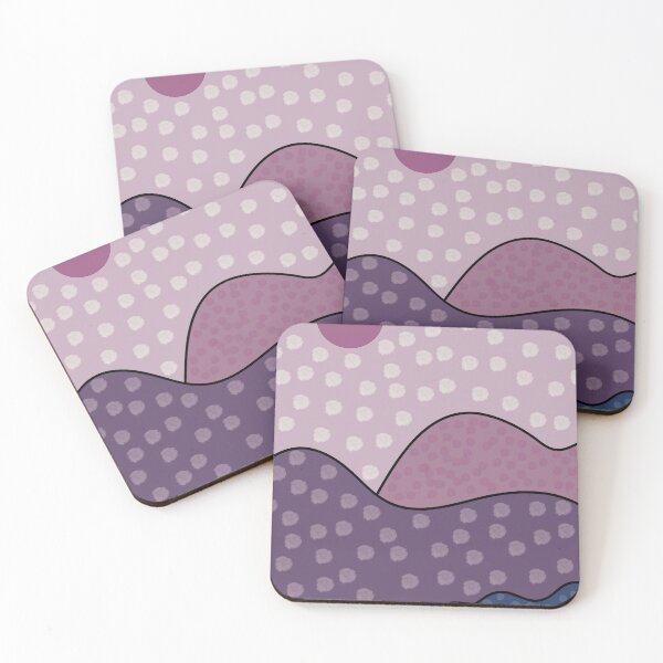 Item preview, Lavender Rolling Hills designed and sold by marisalimaarts.
