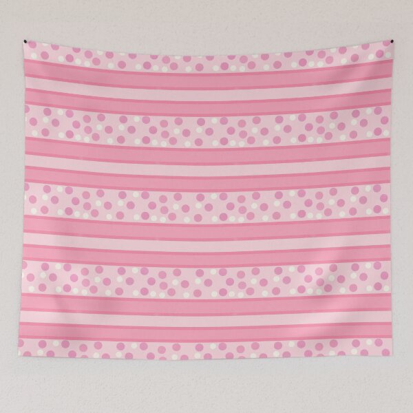 Item preview, Pretty Pink Stripes and Dots  designed and sold by JaygiesDesign.
