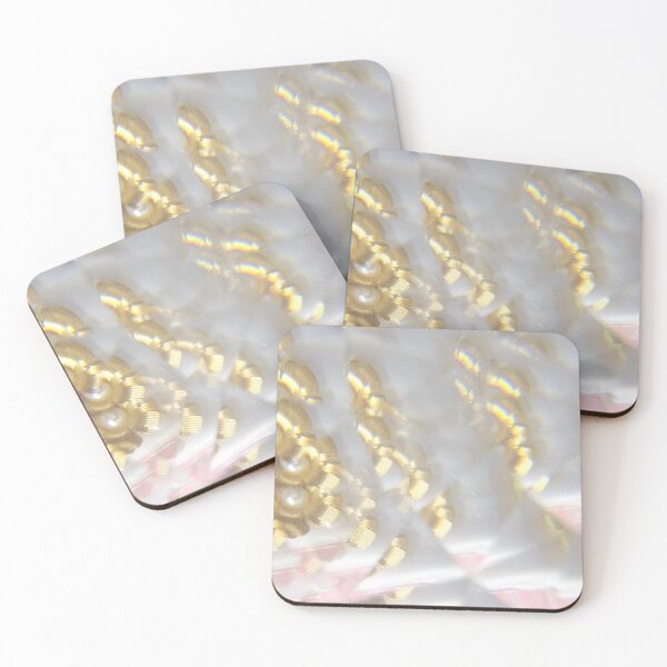 Item preview, Rose Quartz Elegance: Golden Floral Prism designed and sold by ElionSolis.