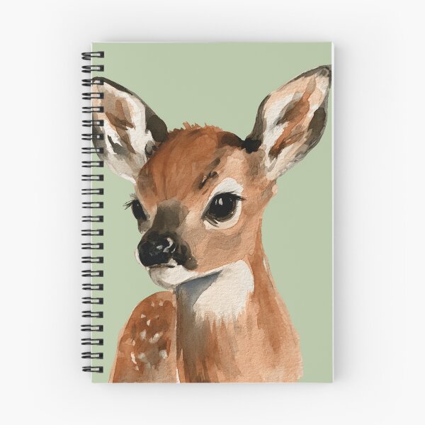 Item preview, Sweet Watercolor Fawn – Cute Woodland Deer designed and sold by KAM-KAM-STORE.