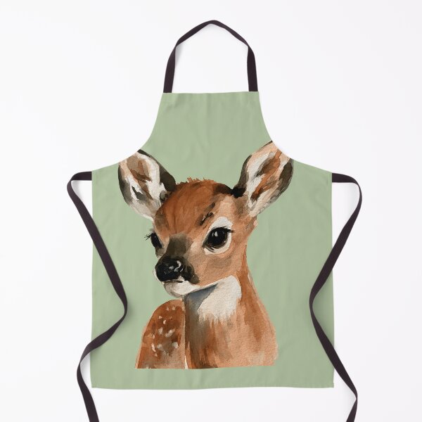 Item preview, Sweet Watercolor Fawn – Cute Woodland Deer designed and sold by KAM-KAM-STORE.