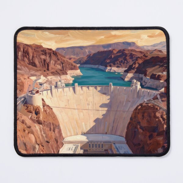 Item preview, Hoover Dam Spanning the Black Canyon designed and sold by RedPeaStudio.