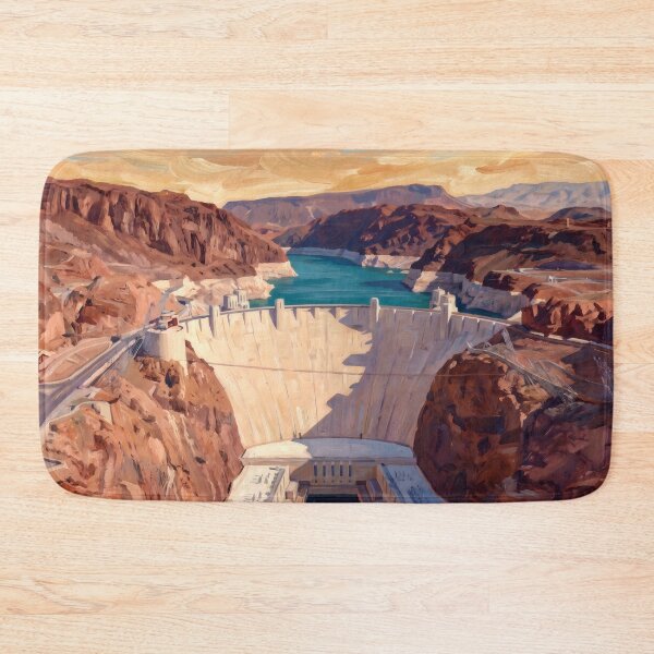 Item preview, Hoover Dam Spanning the Black Canyon designed and sold by RedPeaStudio.