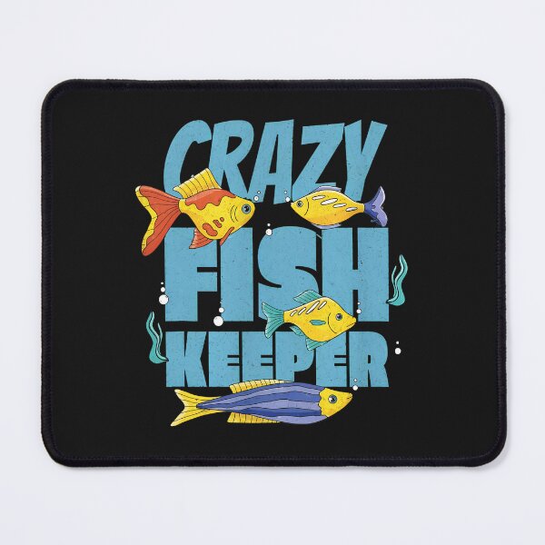 Item preview, Crazy Fish Keeper Funny Aquarium Lover Gift designed and sold by lauvjdxks.