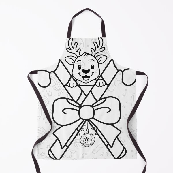 Item preview, Cute Reindeer and Candy Canes Holiday Design. designed and sold by DodoCraft3.