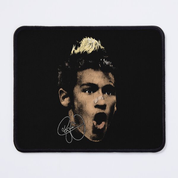 Item preview, Young Athlete With Mohawk Hair Expressing Excitement designed and sold by FayeMarks.