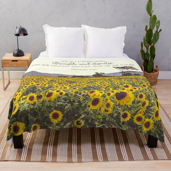 Item preview, Proverbs and Sunflowers designed and sold by move-mtns.