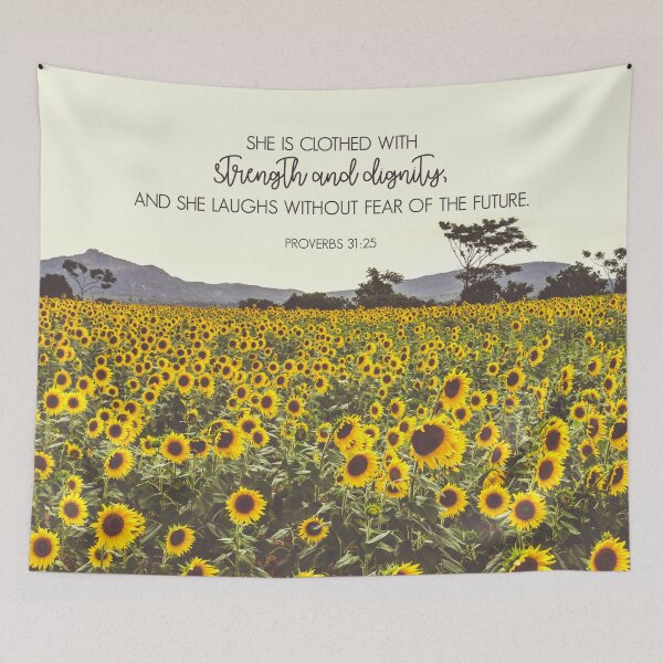 Item preview, Proverbs and Sunflowers designed and sold by move-mtns.