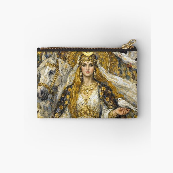 Item preview, Rhiannon Celtic Goddess of horses Painting. designed and sold by GalleryKauffeld.