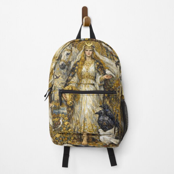 Item preview, Rhiannon Celtic Goddess of horses Painting. designed and sold by GalleryKauffeld.