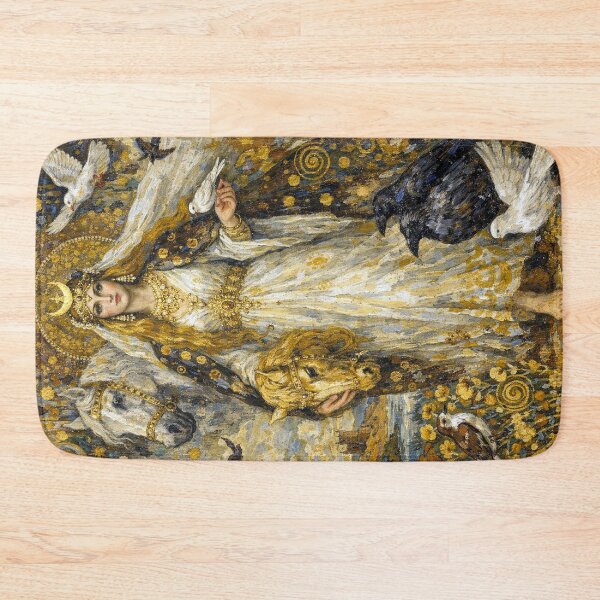 Item preview, Rhiannon Celtic Goddess of horses Painting. designed and sold by GalleryKauffeld.