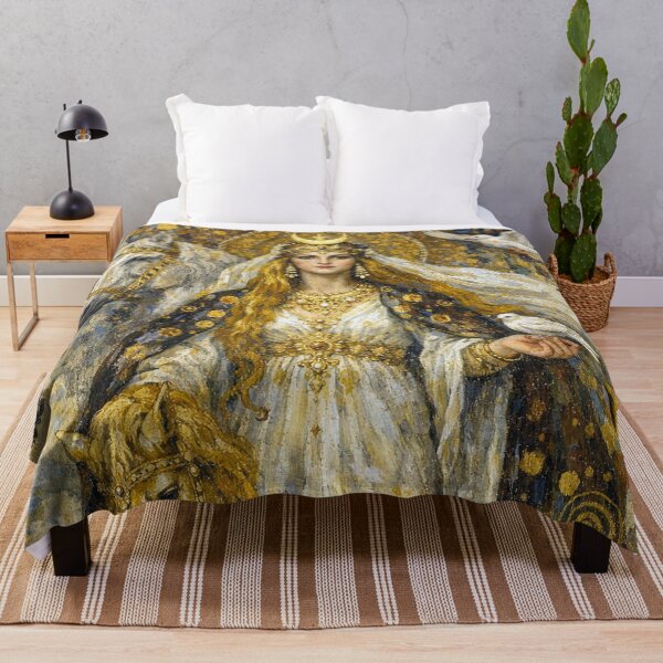 Item preview, Rhiannon Celtic Goddess of horses Painting. designed and sold by GalleryKauffeld.