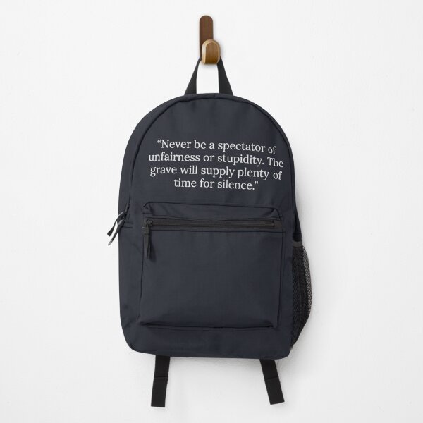 Item preview, Never Be A Spectator Of Unfairness Or Stupidity designed and sold by HowToCanadian.