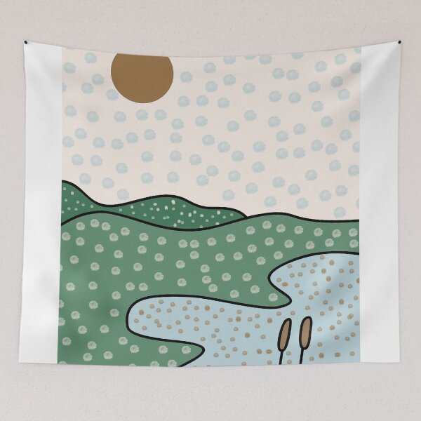 Item preview, Sage River Bend designed and sold by marisalimaarts.