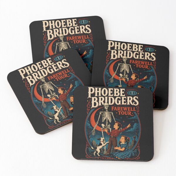 Item preview, Phoebe Bridgers Farewell Tour Vintage Gothic Skeleton Retro Art designed and sold by Artify Works.