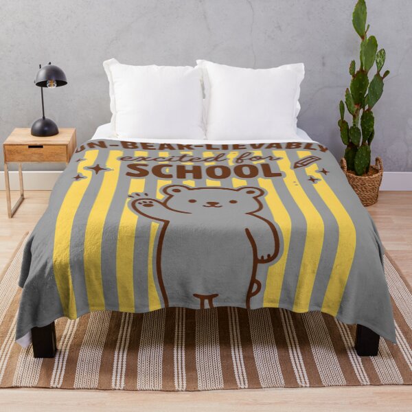 Item preview, Un-bear-lievably Excited Retro Bear Design designed and sold by MOCH- ART.