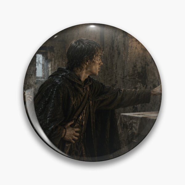 Item preview, Anglo-Saxon Relic Hunter in an Ancient Church | Dark Medieval Historical Fantasy Art | Viking Age Sacred Mystery Print designed and sold by Element Horizon Studio.