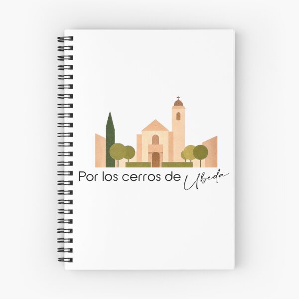 Item preview, Through the Hills of Úbeda – Illustration Church and Tower designed and sold by TrazoLibreCo7.