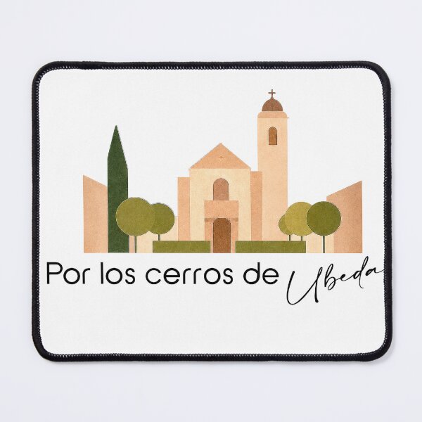 Item preview, Through the Hills of Úbeda – Illustration Church and Tower designed and sold by TrazoLibreCo7.