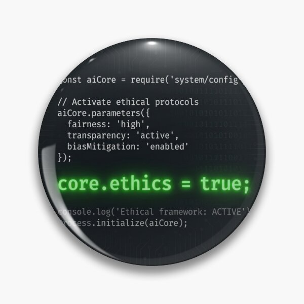 Item preview, Core.ethics = true – Ethical AI Console Glow designed and sold by Skaldcraft.