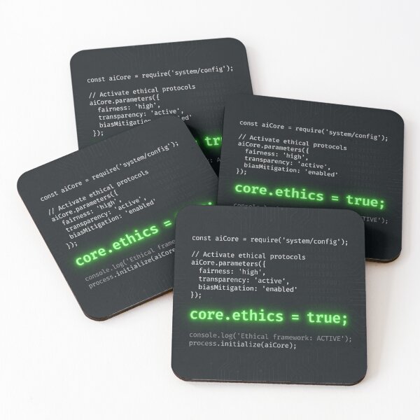 Item preview, Core.ethics = true – Ethical AI Console Glow designed and sold by Skaldcraft.