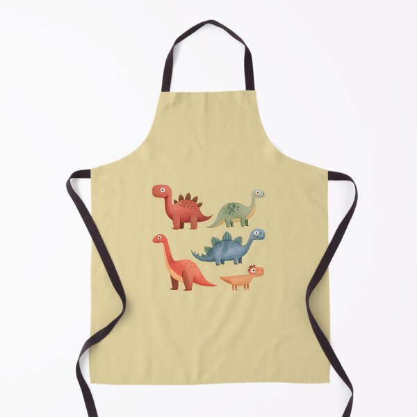 Item preview, Cute Watercolor Dinosaurs – Colorful Prehistoric Friends designed and sold by KAM-KAM-STORE.