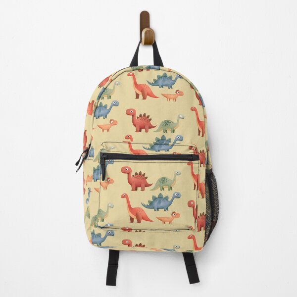 Item preview, Cute Watercolor Dinosaurs – Colorful Prehistoric Friends designed and sold by KAM-KAM-STORE.
